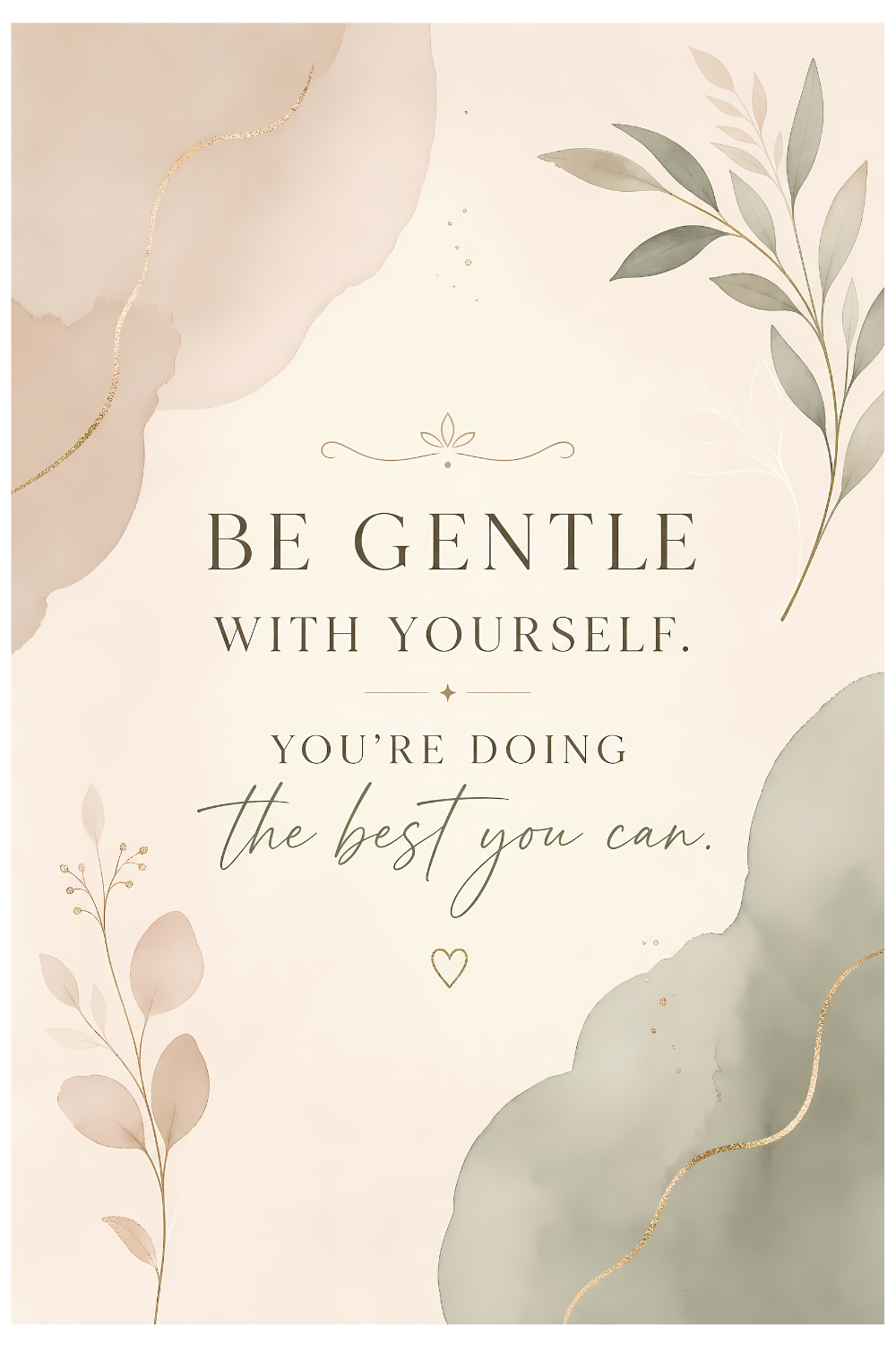 neutral printable wall art – calming minimalist bedroom print